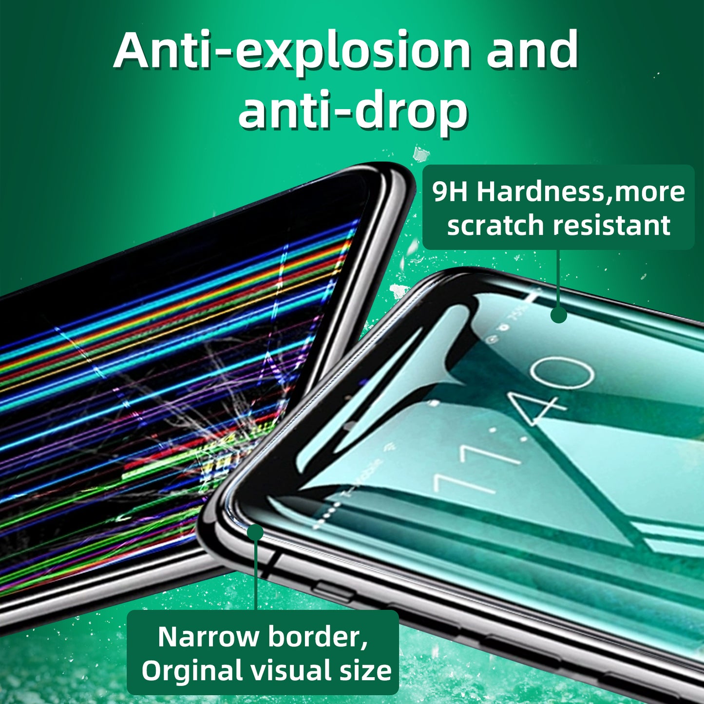 ZoongXingY For iPhone 16 Plus Screen Replacement 6.7inch - 3D Touch LCD Display Digitizer Frame Assembly with Repair Tools